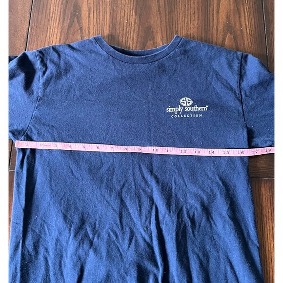 Simply Southern Blue Salt Water Heals All Long Sleeve T-Shirt Small - Picture 8 of 8